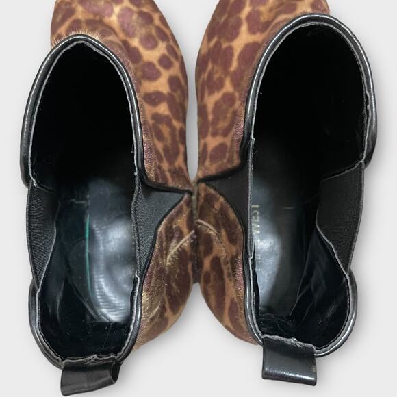 Nine West pointed toe chetah print ankle boot 8.5 - Picture 10 of 11